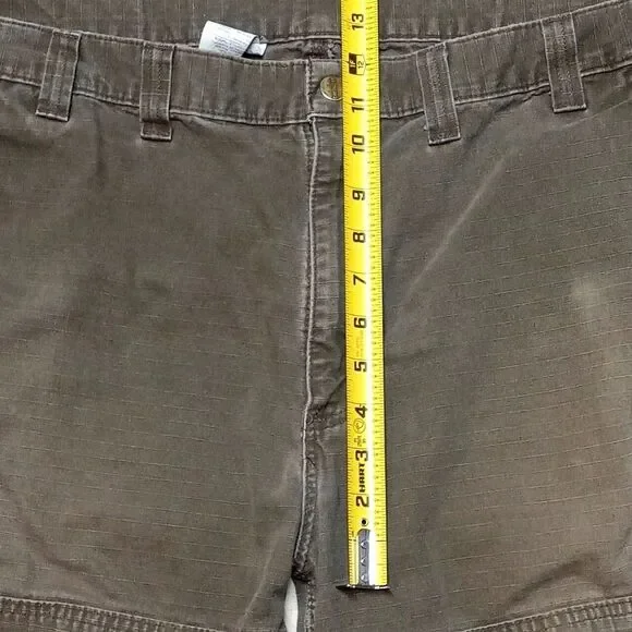 Carhartt B342-DFE Ripstop Distressed Cargo Double Knee Work Pants Size 44x30